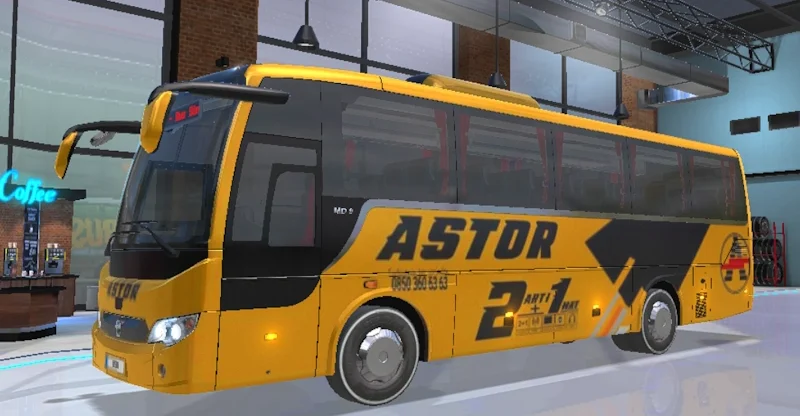 Skin Bus Simulator ultimate Temsa MD9