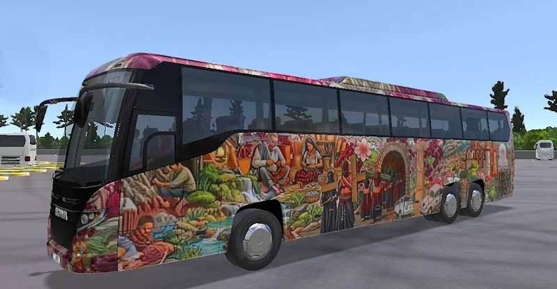 Bus Simulator ultimate Skin Scania Touring.