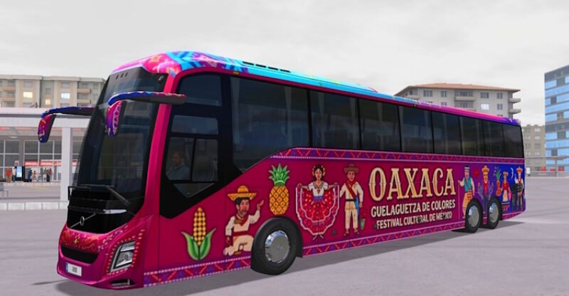 Skin Bus Simulator ultimate Volvo 9800.